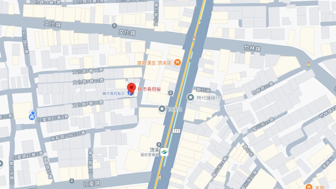 韓市長假髮地圖